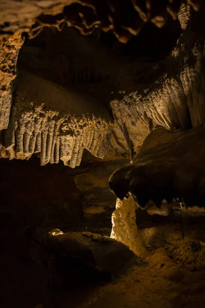 Astratto sfondo grotta di pietra — Foto Stock