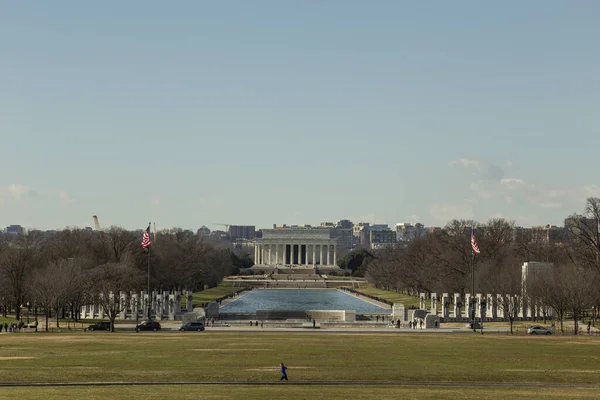 View Lincoln Memorial Afternoon Washington Usa — Stock Photo, Image