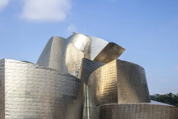 Музей Гуггнхайма Сентябрь 2019 Бильбао Паис Васко Испания — стоковое фото