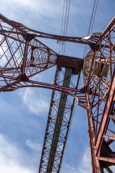 Vizcaya Bridge Patrimonio Mondiale Icona Dell Unesco Portugalete Paesi Baschi — Foto Stock