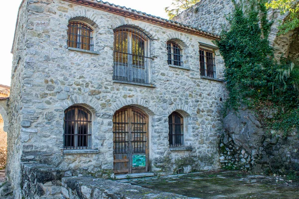 Casa Abandonada Cidade Almudaina Nas Montanhas Alicante Espanha — Fotografia de Stock