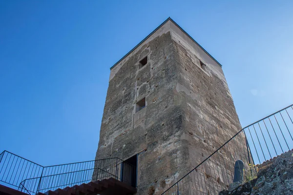 Torre Medieval Localidad Almudaina Alicante España —  Fotos de Stock