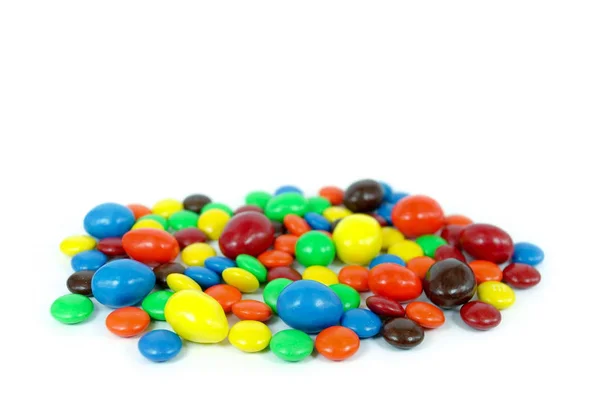 Selective focus Colorful Candy Background — Stock Photo, Image