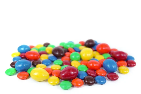 Selektivní fokus barevné pozadí Candy — Stock fotografie