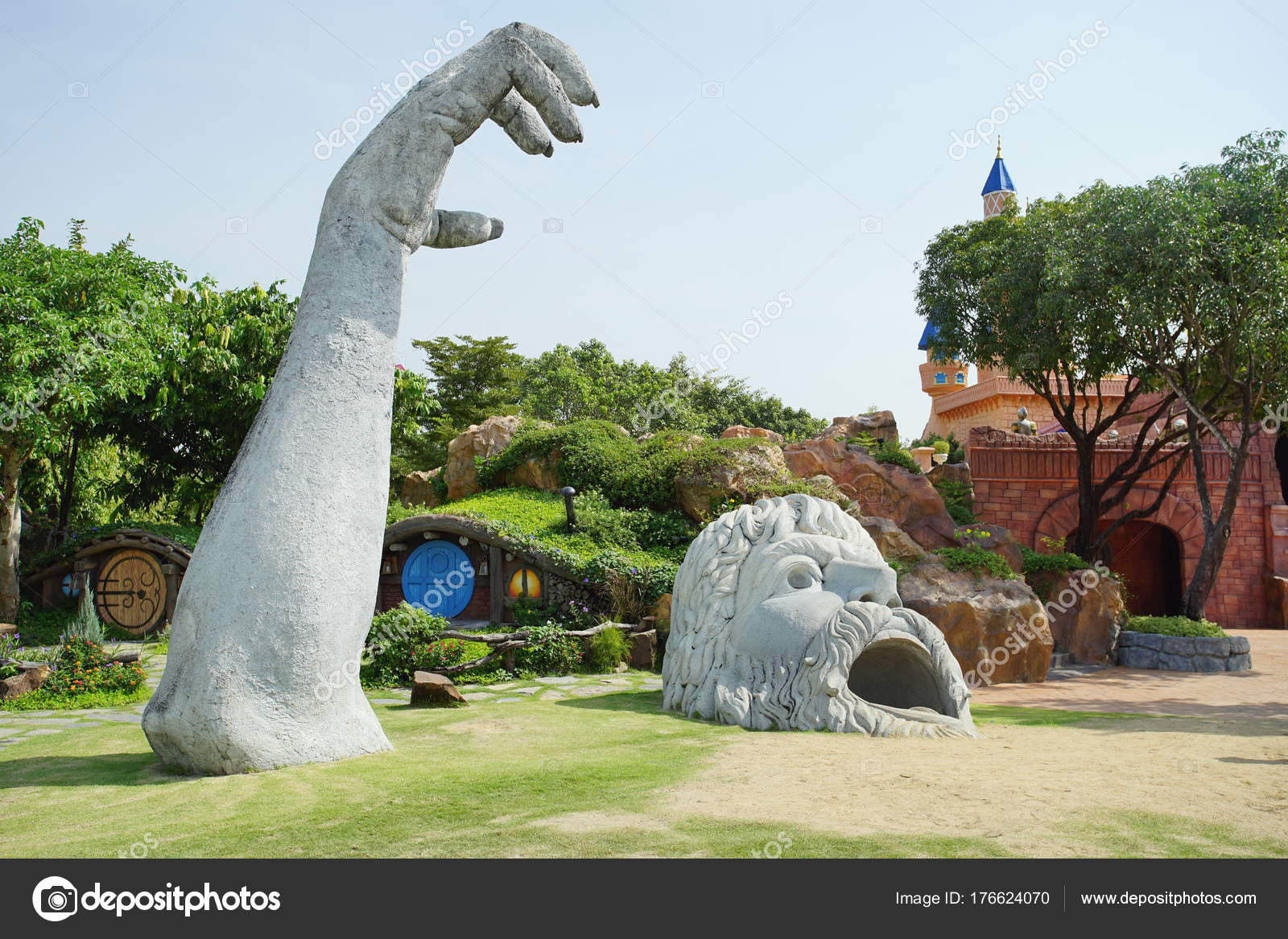 Dream World Amusement Park Near Bangkok, Thailand Editorial Stock