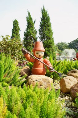 Eğlenceli görünümü içinde park adlandırılmış hayal dünyası Pathum Thani, T