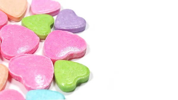 Uzavřené skupiny Candy barevné láska — Stock fotografie