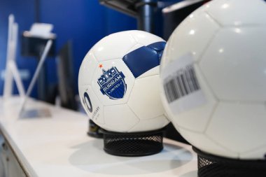 Chang Arena 'daki mağazanın içinde. Buriram United Futbol Kulübü..