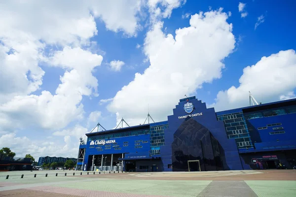 Chang Arena Buriram United Football Club в Бурірамі, Таїланд. — стокове фото