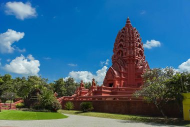 Wat Pa Khao Noi Kmehr Style Temple in Buriram, Thailand. clipart