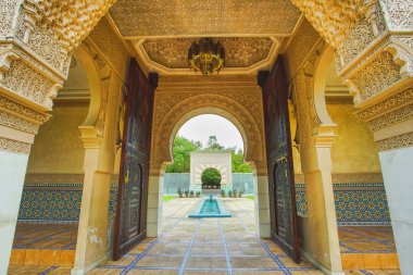 Astaka Fas veya Putrajaya, Malezya 'daki Fas Pavyonu.