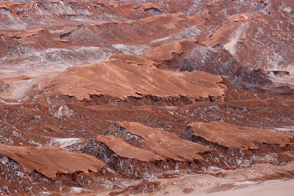 Vista Del Paisaje Del Desierto Atacama Las Rocas Del Valle —  Fotos de Stock