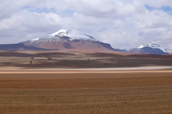 Paesaggio Degli Altopiani Boliviani Paesaggio Desertico Dell Altopiano Andino Della — Foto Stock