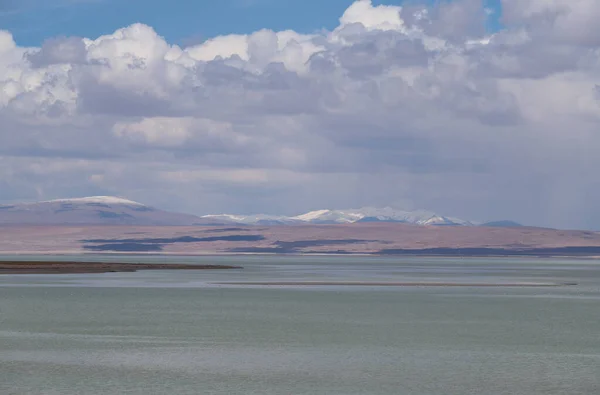 Vue Salar Chalviri Près Des Sources Thermales Termas Polques Bolivie — Photo