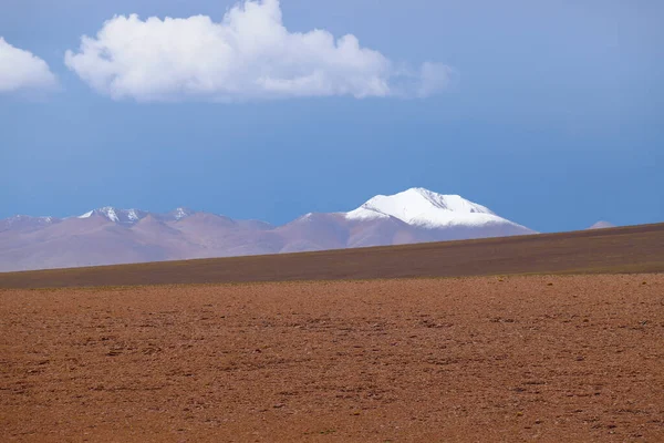 Landschaft Des Bolivianischen Hochlandes Wüstenlandschaft Des Andenplateaus Bolivien Mit Den — Stockfoto
