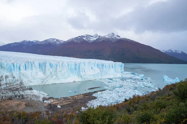 Glaciar Perito Moreno Parque Nacional Dos Glaciares Argentina — Fotografia de Stock
