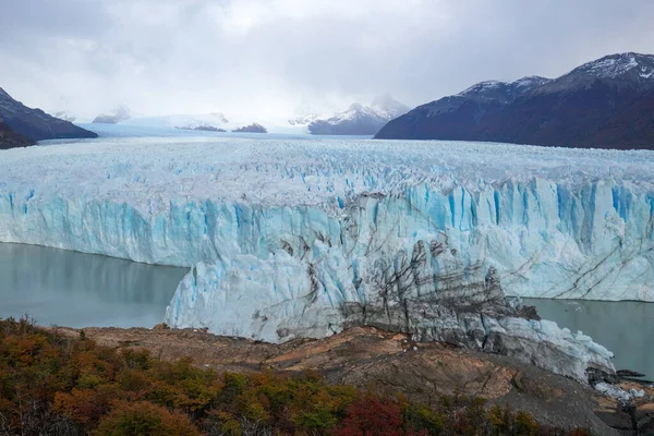 Glaciar Perito Moreno Parque Nacional Dos Glaciares Argentina — Fotografia de Stock