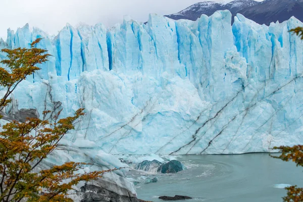 Glaciar Perito Moreno Parque Nacional Dos Glaciares Argentina — Fotografia de Stock