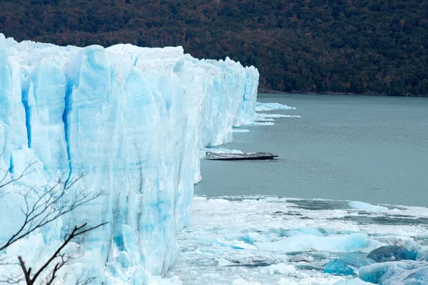 Lodowiec Perito Moreno Park Narodowy Los Glaciares Argentyna — Zdjęcie stockowe