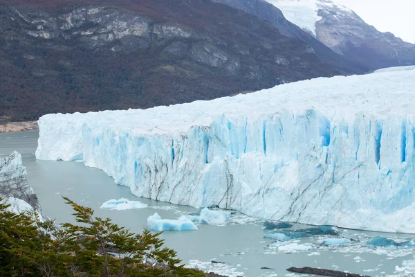 Glaciar Perito Moreno Parque Nacional Dos Glaciares Argentina — Fotografia de Stock