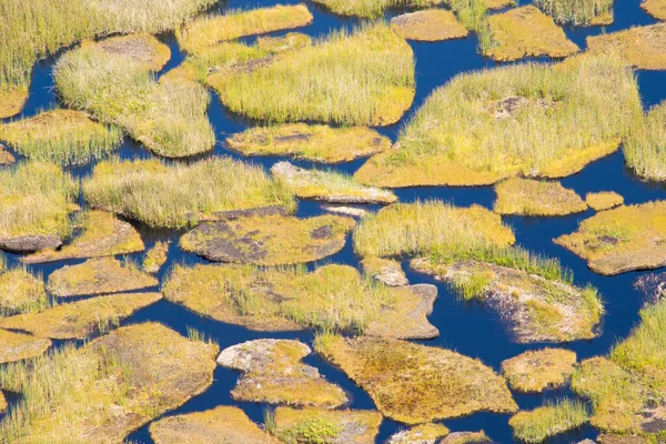 이스터 분화구 바닥을 수있다 칠레의 이스터섬 — 스톡 사진