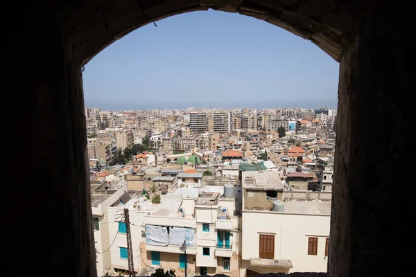 View City Tripoli Citadel Raymond Saint Gilles Crusader Fortress Tripoli — Stock Photo, Image