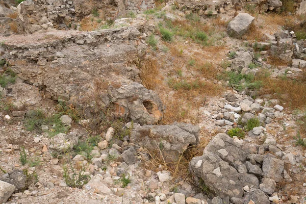 罗马管道 罗马人留在提尔提尔是一个古老的腓尼基城市 黎巴嫩提尔 2019年6月 — 图库照片