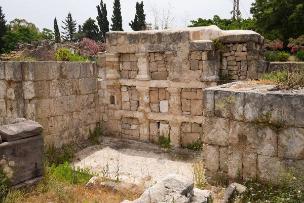 Bass Tyre Necropolis Roman Remains Tyre Tyre Ancient Phoenician City — Stock Photo, Image