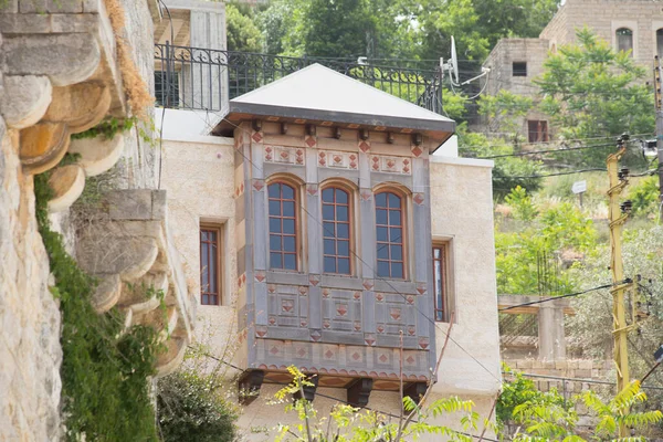 Budynek Obok Pałacu Beiteddine Xix Wieczny Pałac Beiteddine Liban Czerwiec — Zdjęcie stockowe