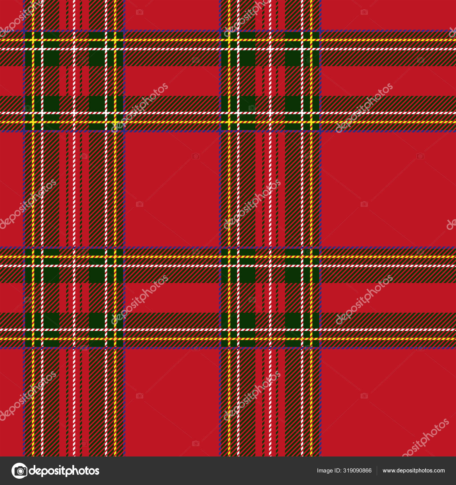 padrão xadrez tartan. padrão sem costura em textura xadrez azul e