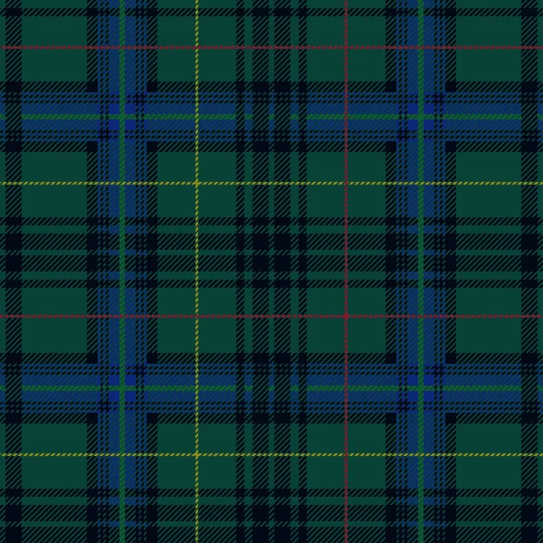 Stewart Stuart Clan Seamless Vector Tartan Plaid Pattern All Fabric — Stock Vector