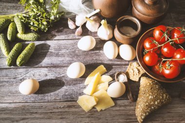 Paskalya, yumurta ve sebzelerle kırsal bir yaşam tarzıdır.