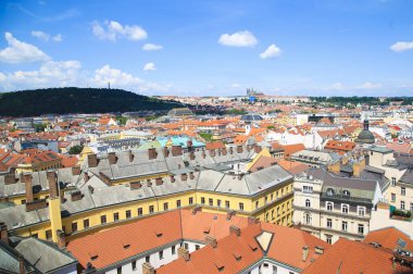 Prag 'daki Eski Şehir Manzarası