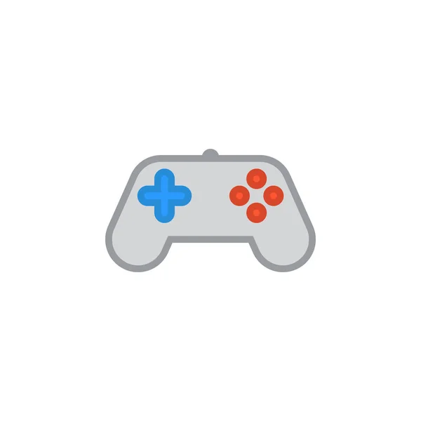 ビデオゲームコントローラーアイコンベクトル、ジョイスティックシンボル — ストックベクタ