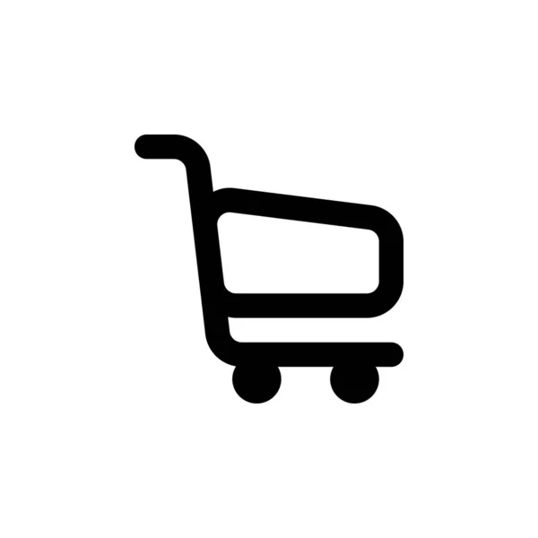 Cart icon. retail symbol. wagon vector — Stock Vector