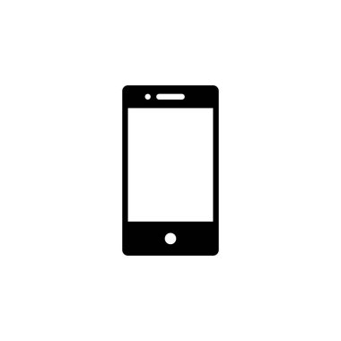 mobile phone icon vector EPS10 illustration