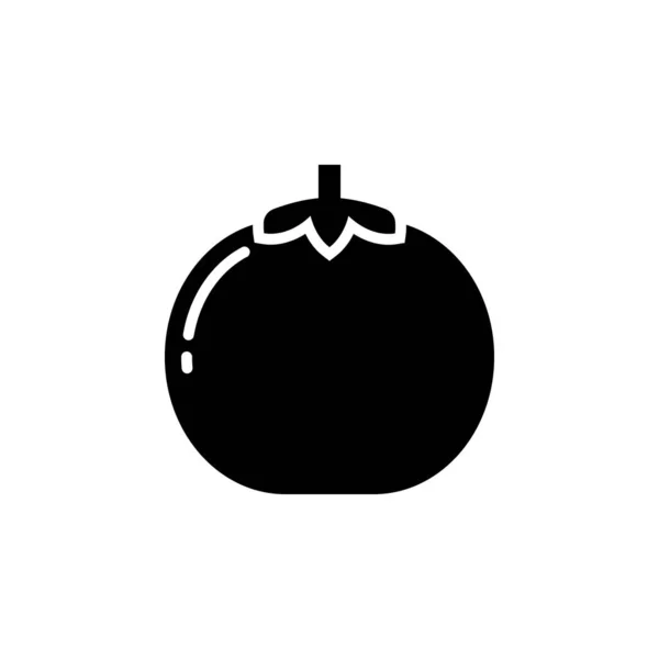 Illustrationsvektorgrafik Des Tomatensymbols Perfekt Für Die Gestaltung Von Musterobjekten Jedes — Stockvektor