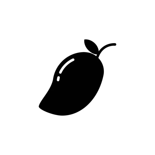 Mango 아이콘의 일러스트 그래픽 디자인에 디자인 요소와 목적에 — 스톡 벡터