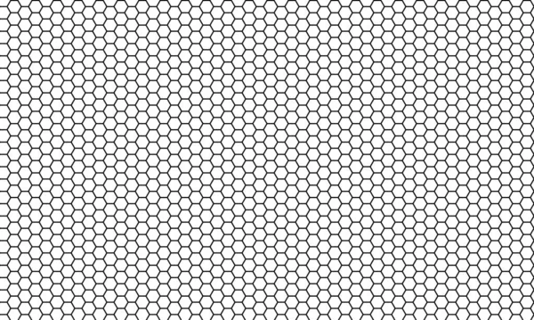 Vecteur Arrière Plan Nid Abeille Motif Hexagonal Sans Couture Texture — Image vectorielle