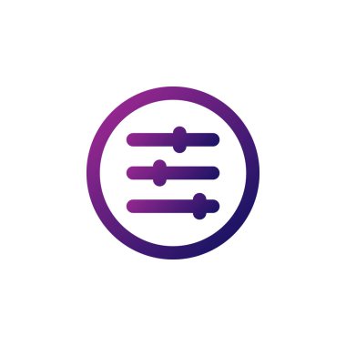 Kaydırma simgesi vektörü. çokluortam oynatıcı arayüz düğmesi ve herhangi bir amaç için mükemmel