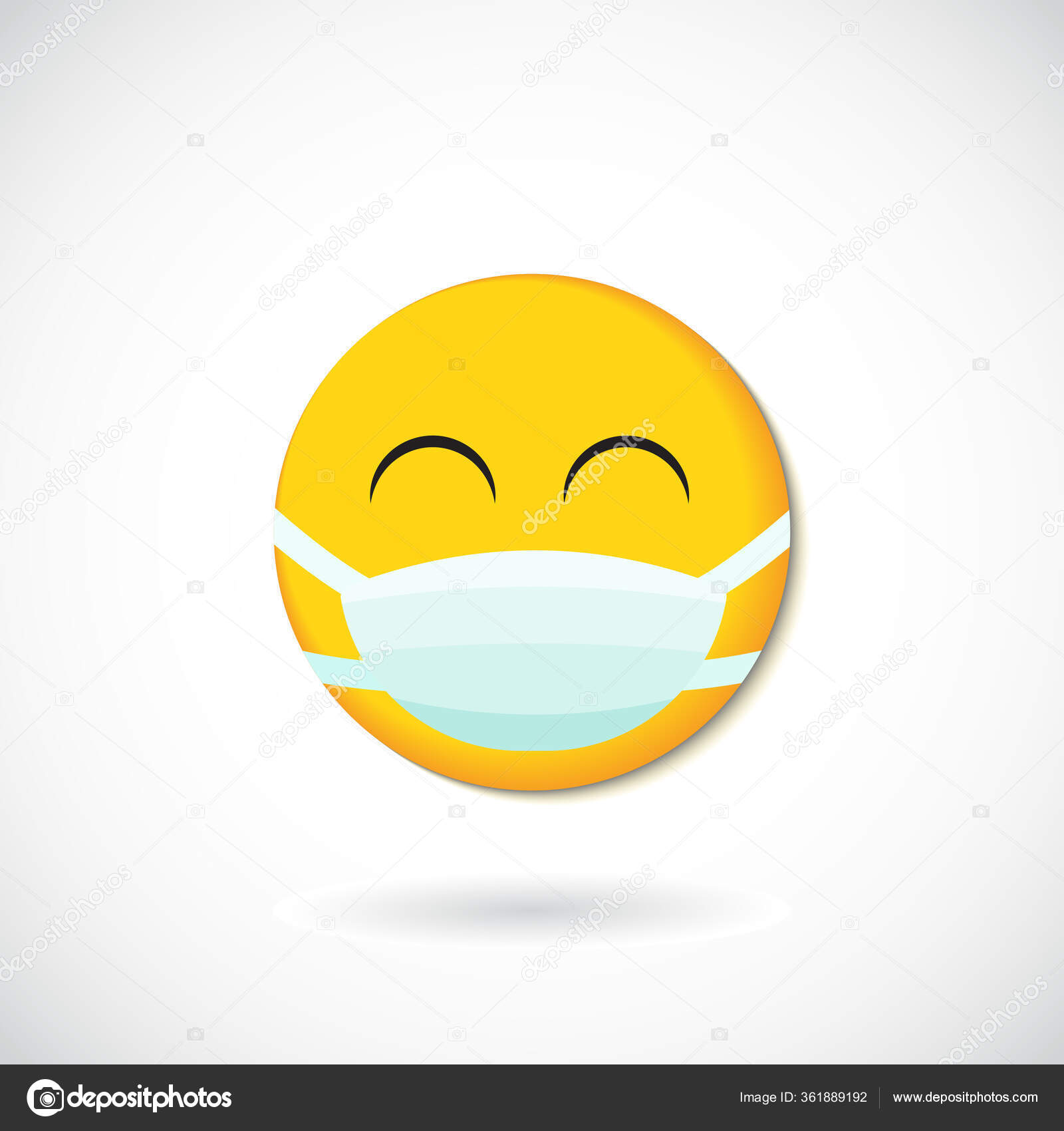 Médico Smiling Face Dos Desenhos Animados Com Ilustração Do Vetor