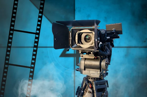 Dijital video kamera. Sinema sanat. Üretim