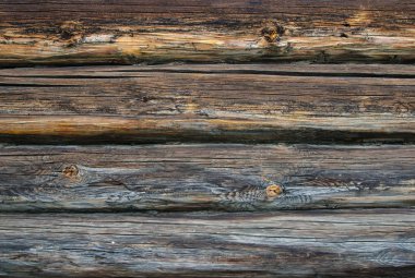 Doku eski ahşap günlükleri