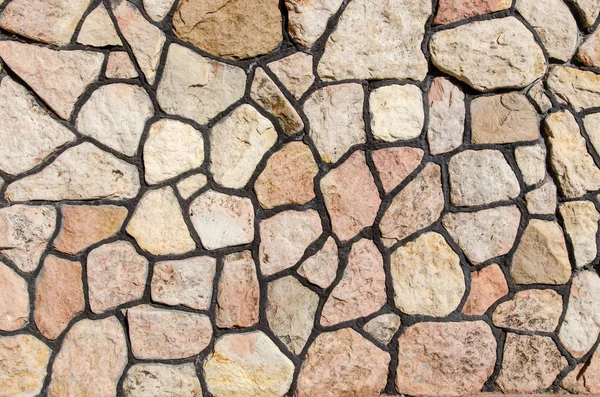 A wall of big stones