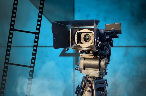Dijital video kamera. Sinema sanat. Üretim