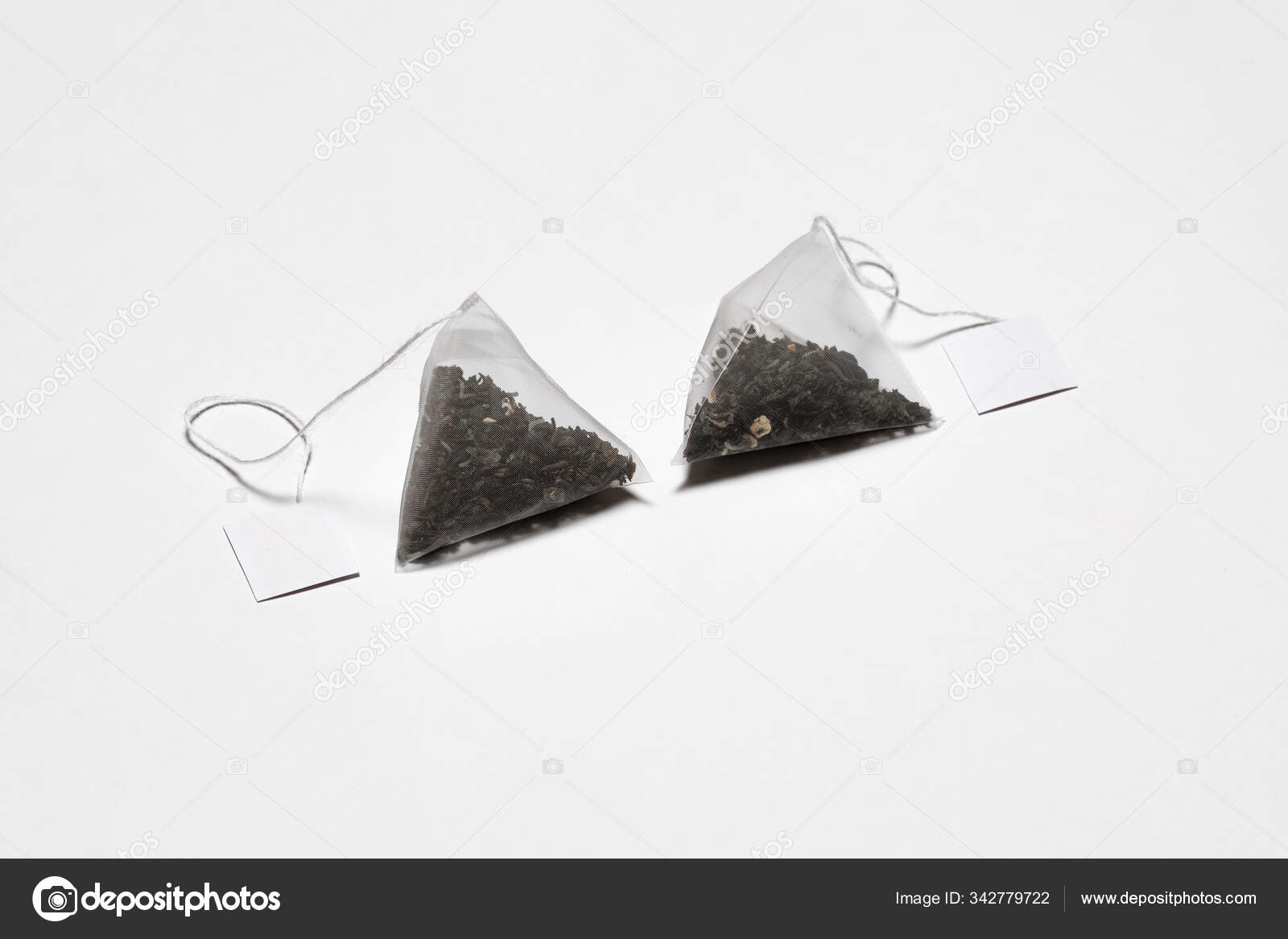 Download Close Tea Bag Mockup Label Isolated White Background Disposable Tea Stock Photo Image By C Sabirio Mail Ru 342779722