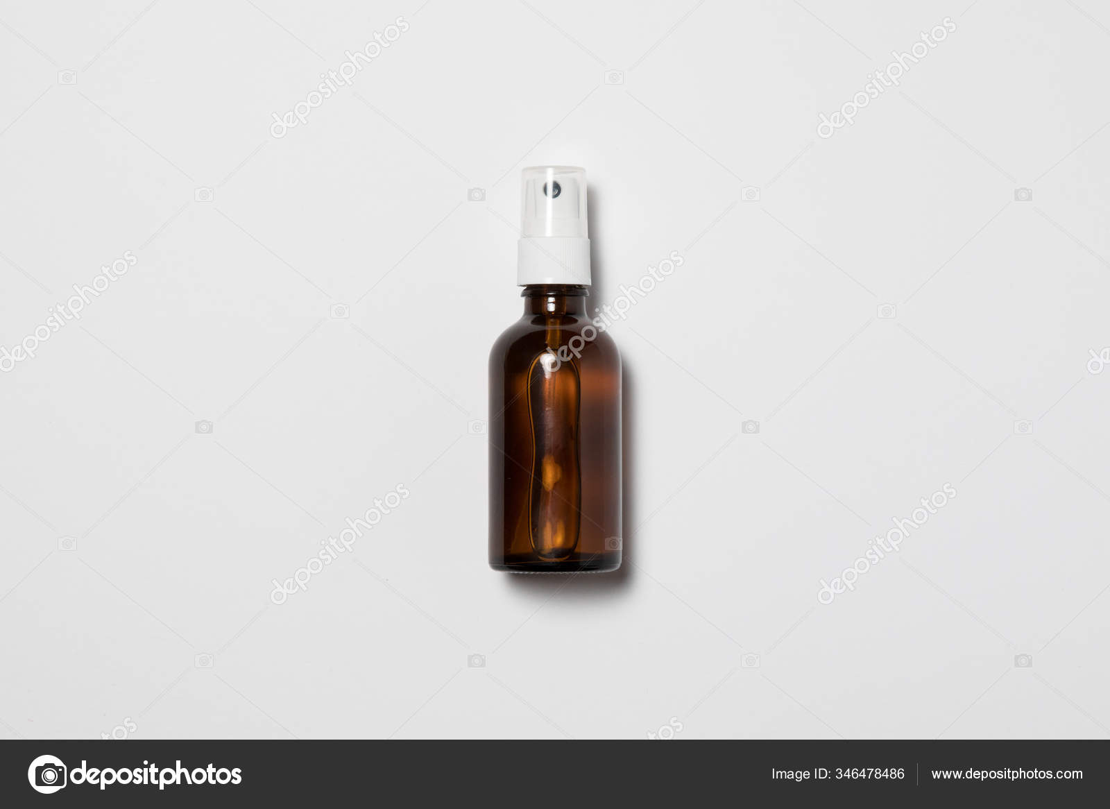 Download Clear Glass Bottle White Spray Nozzle Isolated White Background Blank Stock Photo Image By C Sabirio Mail Ru 346478486