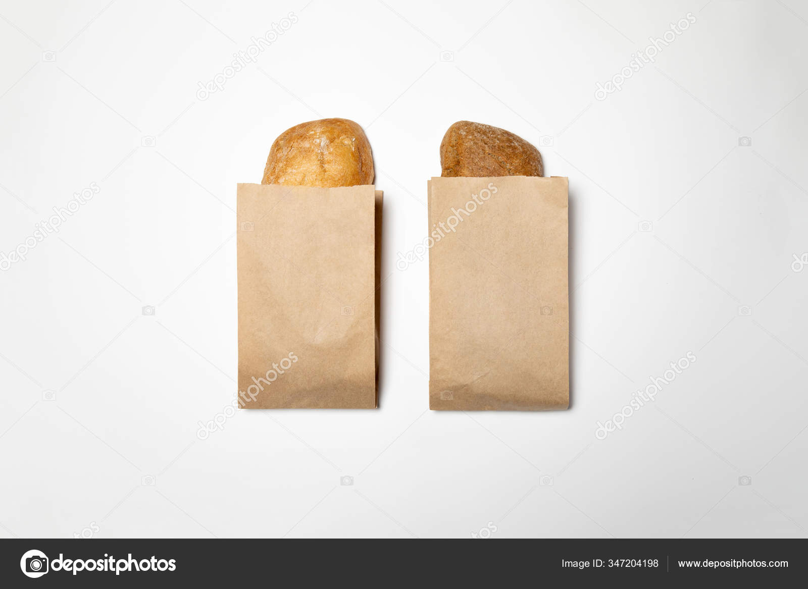 Download Fresh Black White Bread Brown Kraft Paper Bag Mockup White Royalty Free Photo Stock Image By C Sabirio Mail Ru 347204198