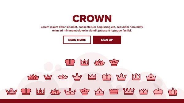 Royal Headwear, Crowns And Tiaras Vector Icons Set Royalty Free Stock Vectors
