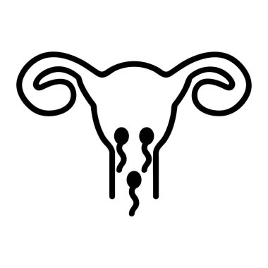 Bebek ikon vektörü kavramı. İzole edilmiş kontür sembolü gösterimi